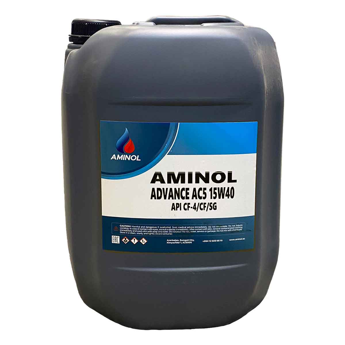 Олива моторна AMINOL Advance AC5 15W40 CF-4